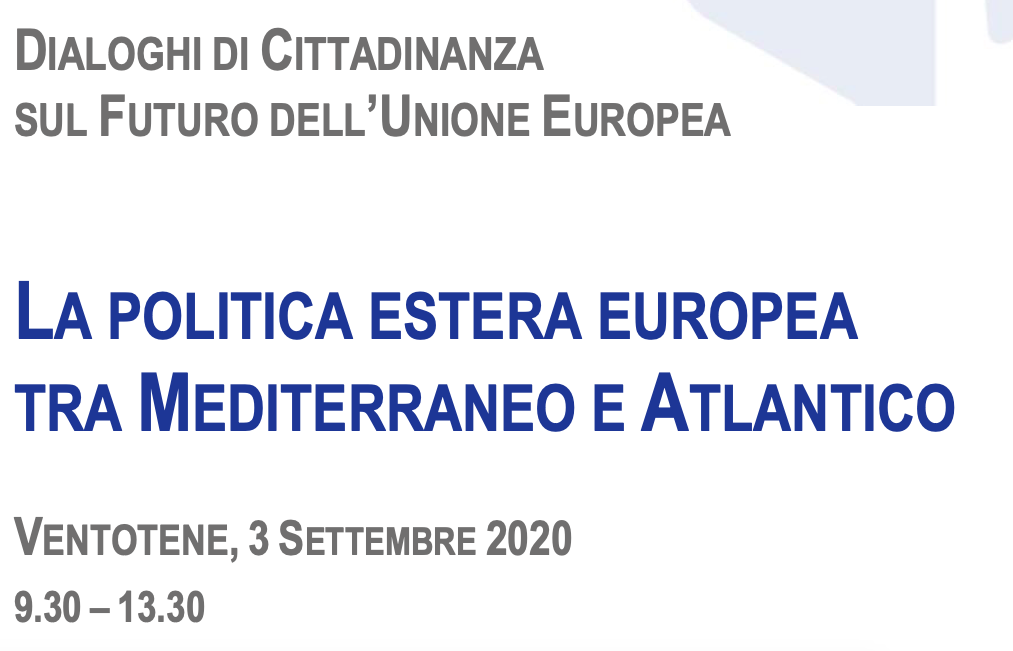 La politica estera europea tra Mediterraneo e Atlantico